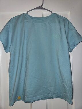 Dutch Bros Light Blue Short Sleeve Crew T-Shirt